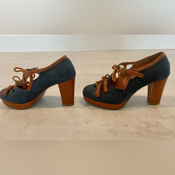Anthropologie Miss Albright platform heels, size 6, pre-worn - Picture 3 of 7